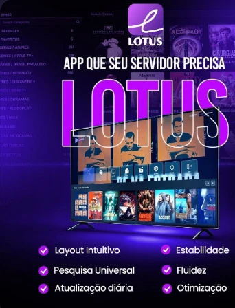 Lótus Player: interface do aplicativo e recursos de navegação